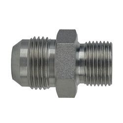 700248 Adapter, 1/4-in MJIC x 1/2-in Male BSPP, Steel