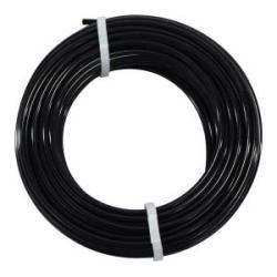 73329B Tubing, Nylon, 8 mm ID, 10 mm OD, 100 ft L, Black