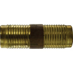 73983 Hose Mender, 3/4 in Hose Barbed x 3/4 in Hose Barbed, Brass