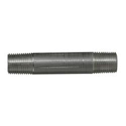 76003 Pipe Nipple, 1/8 in MPT x 1/8 in MPT, 2 in L, Aluminum