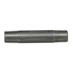 76009 Pipe Nipple, 1/8 in MPT x 1/8 in MPT, 5 in L, Aluminum