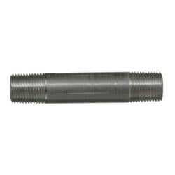 76011 Pipe Nipple, 1/8 in MPT x 1/8 in MPT, 6 in L, Aluminum