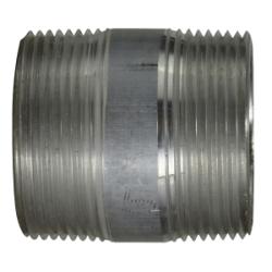 76148 Pipe Nipple, 1-1/2 in MPT x 1-1/2 in MPT, 5-1/2 in L, Aluminum