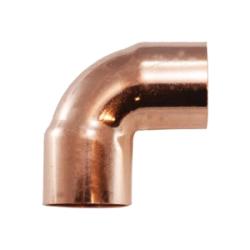 77122 90 deg Short Elbow, 8 in Tube OD x 8 in Tube OD, Copper