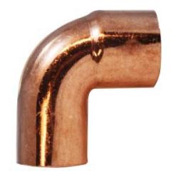 77131 90 deg Solder Joint Street Elbow, 1-1/2 in Fitting x 1-1/2 in C, Copper