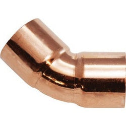 77175 45 deg Elbow, 6 in 6 in, Copper