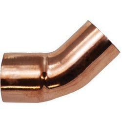 77187 45 deg Street Elbow, 3 in 3 in, Copper