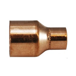 77271 Reducing Coupling with Stop, 1-1/2 in C x 1-1/4 in C, Copper