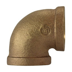 80100-08 90-deg Elbow, 1/2-in FPT x 1/2-in FPT, Bronze