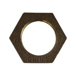80111-24 Hex Locknut, 1-1/2 in, Bronze