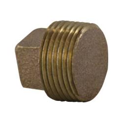80114-16 Solid Plug, 1 in, Bronze