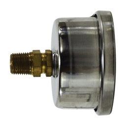 80613 Pneumatic Pressure Gauge, 1-1/2 in Dial, 0 to 60 psi Measuring Range, +/-1.5 % Accuracy