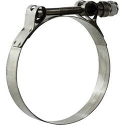 840288 T-Bolt Hose Clamp, 2-15/16 in Nominal, 2-21/32 in Minimum Clamp Diameter, Stainless Steel