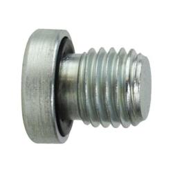 8555H16 Hollow Hex Plug, M16 Male Metric, Steel