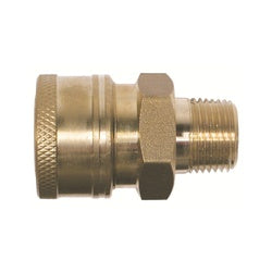 86030 Coupler, 1/4 in 1/4 in MPT, Brass