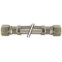 922006 Lavatory Connector, 6-in L, Stainless Steel