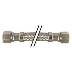 923112 Ice Maker Connector, 12-in L, Stainless Steel Braid