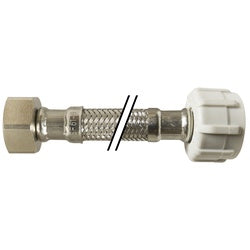 923509 Lavatory Connector, 9 in L, Stainless Steel