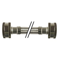 923936 Washing Machine Connector, 36-in L, Stainless Steel Braid