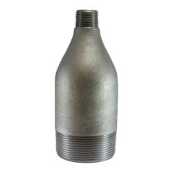 93123 Swage Nipple, 2 in MPT x 1-1/2 in MPT, Steel, SCH 40 Schedule