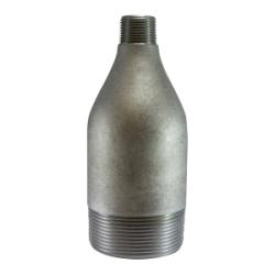 93127 Swage Nipple, 3 in MPT x 1-1/2 in MPT, Steel, SCH 40 Schedule
