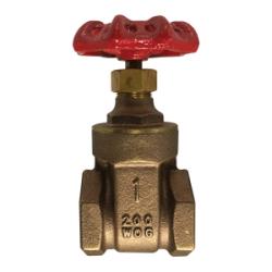 940137 Gate Valve, 2 in Nominal, FIP x FIP, 200 psi WOG Pressure, 32 to 320 deg F