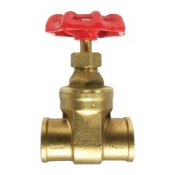 940144LF Gate Valve, 1 in Nominal, Compression, 200 psi WOG Pressure, Forged Brass Body