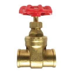 940145LF Gate Valve, 1-1/4 in Nominal, Compression, 200 psi WOG Pressure