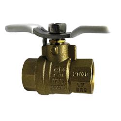 940175TSSLF Ball Valve, 1 in Nominal, FIP x FIP, 600 psi WOG Pressure, -22 to 302 deg F