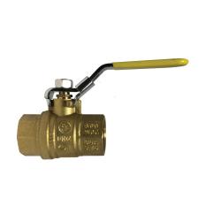 940179 Ball Valve, 2-1/2 in Nominal, FNPT x FNPT, 400 psi WOG Pressure, -22 to 302 deg F