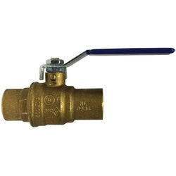 940216LF Ball Valve, 1-1/2 in Nominal, C x C, 600 psi WOG Pressure, -20 to 248 deg F
