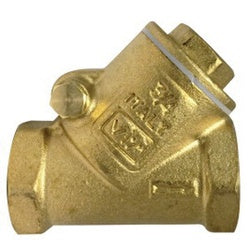 940351B Y-Pattern Swing Check Valve, 3/8-in Nominal, FNPT, Bronze Body, Domestic
