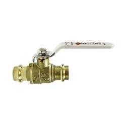 940 LF Series 940406LF Ball Valve, 1-1/4 in Nominal, Press x Press, 250 psi WOG Pressure