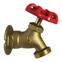 942142 Angle Sillcock, 3/4 x 1/2 in Nominal, GHT x FIP, Brass Body