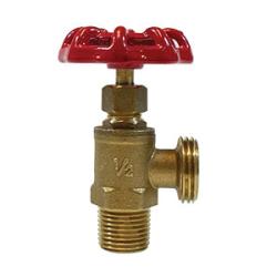 942185 Boiler Drain Cock, 1/2 in Nominal Pipe, MIP, Brass Body