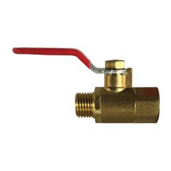 944100 Mini Ball Valve, 1/8 x 1/4 in Nominal, MIP x FIP, 200 psi WOG Pressure