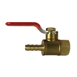 944136 Mini Ball Valve, 1/4 in Nominal, FIP x Hose Barbed, 200 psi WOG Pressure