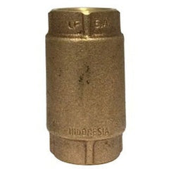944432LF Check Valve, 1 in Nominal, FIP x FIP, Brass Body, Import