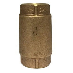 944434LF Check Valve, 1-1/2 in Nominal, FIP x FIP, Brass Body, Import