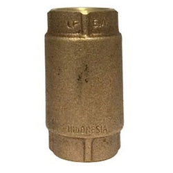 944435LF Check Valve, 2 in Nominal, FIP x FIP, Brass Body, Import