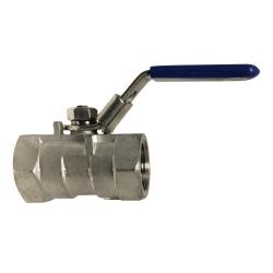 949107 1-Piece Ball Valve, 1-1/2 in Nominal, FNPT x FNPT, 1000 psi Pressure