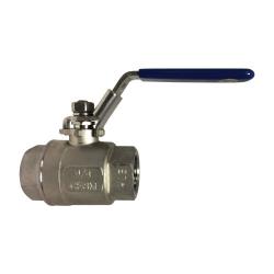 949170 2-Piece Ball Valve, 3 in Nominal, FIP, 1000 psi WOG Pressure, -60 to 450 deg F