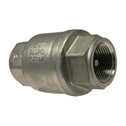 949408 Y-Pattern Strainer In-Line Check Valve, 2 in Nominal, FNPT x FNPT, Import