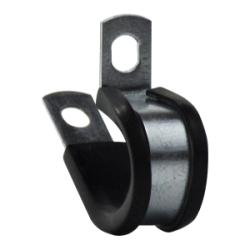 95424 Rubber Cushioned Clamp, 2 in Maximum Clamp Diameter, Steel