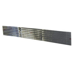 95623 Kiss Cut Strip Conspicuity Tape, 2 in W, 18 in L, White Tape