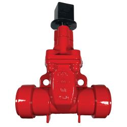 9640RT2 Gate Valve with OP Nut, 2 in Nominal, RT x RT, Ductile Iron Body