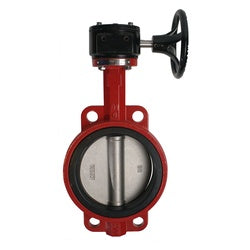 9650G12SE Butterfly Valve, 12 in Nominal, Flangeless, Ductile Iron Body