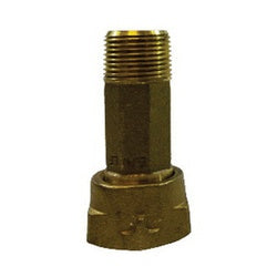 970255 Water Meter Coupling, 1 in Nominal, FPT x MPT, 150 psi Pressure, Lead-Free Brass
