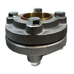 973121LF Dielectric Union, 3 in Female Flanged x 3 in Sweat