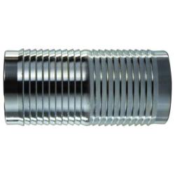 973653 Hose Mender, 1 in Hose Barbed x 1 in Hose Barbed, Steel